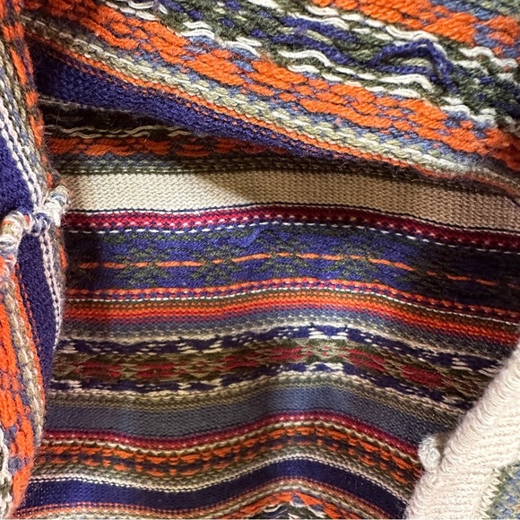 Kates | Retro Knit Y2K Quarter Zip Multicolor Sweater - Picture 5 of 9